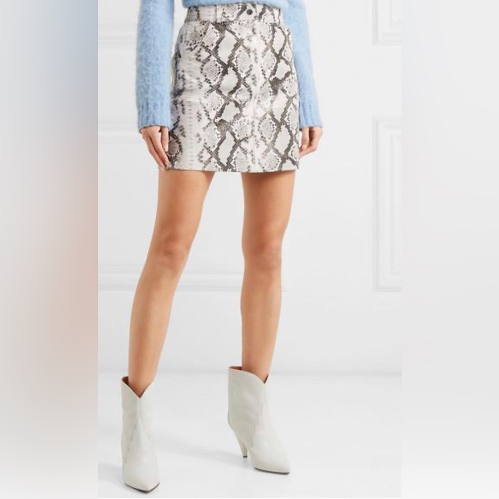 MAJE snake skirt size 38 (medium)